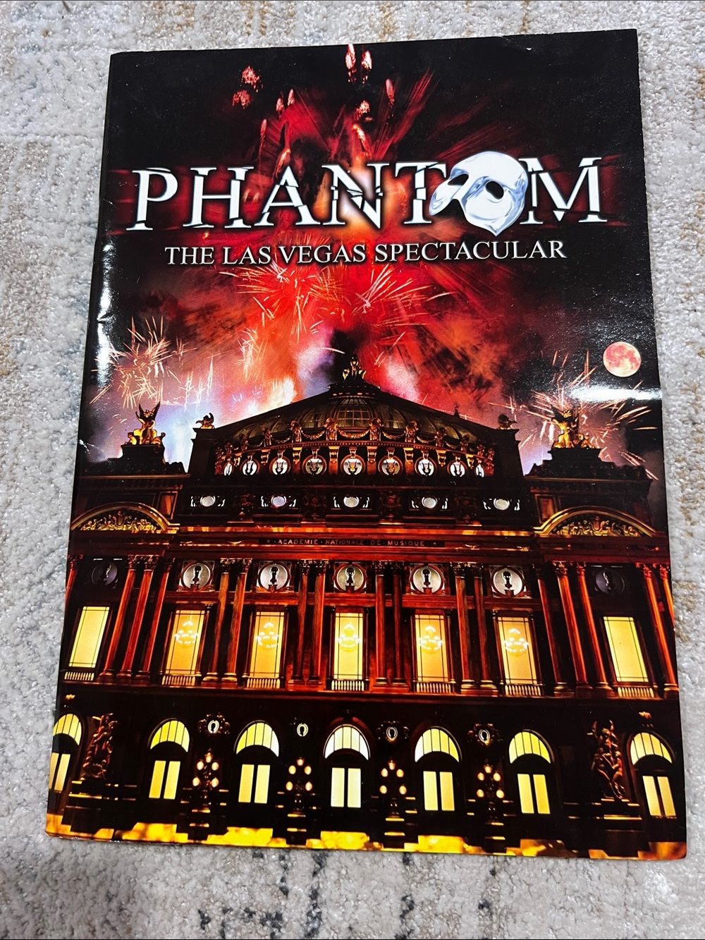 PHANTOM OF THE OPERA Las Vegas Spectacular Venetian 2008 Photo Program z32